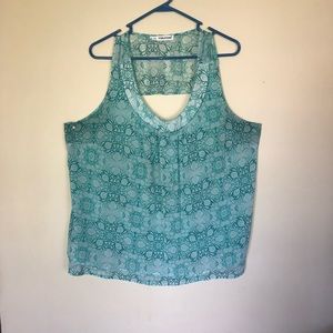 Maurice’s pattered blouse